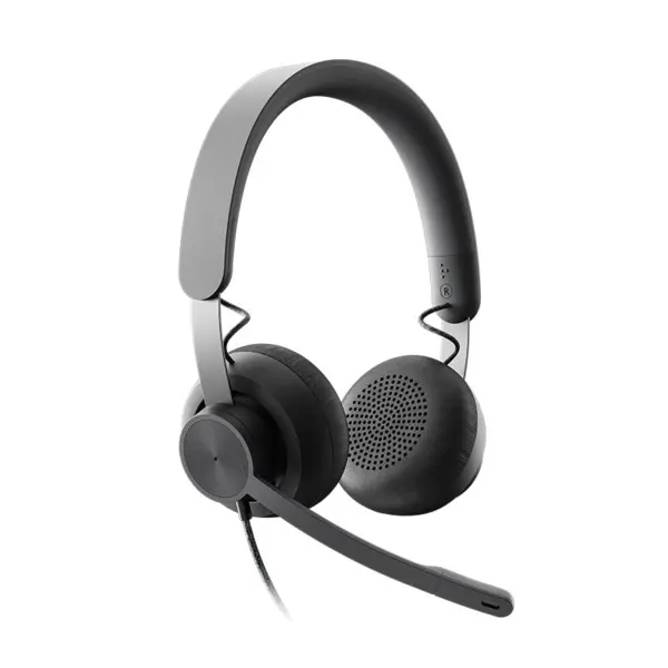 Logitech Logitech Zone Casti Prin cablu Banda de fixare pe cap Apeluri/Muzica USB tip-C Grafit (981-000875)