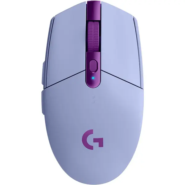 Logitech Mouse gaming wireless Logitech G305 LightSpeed Hero 12K DPI, Lilac