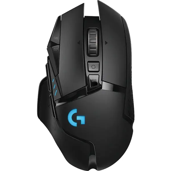 Logitech Mouse gaming wireless Logitech G502 LightSpeed Hero 25K DPI, Negru