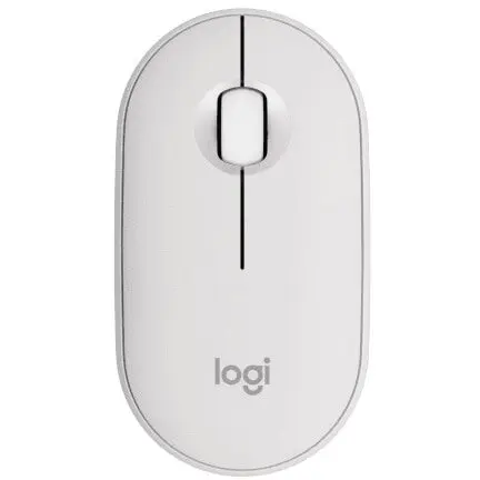 Logitech Mouse Logitech Pebble 2 M350s, bluetooth, dongleless, Tonal White