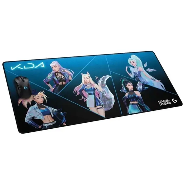 Logitech Mouse Pad Logitech G840 XL League of Legends Edition, 900 x 400 x 3 mm, Multicolor