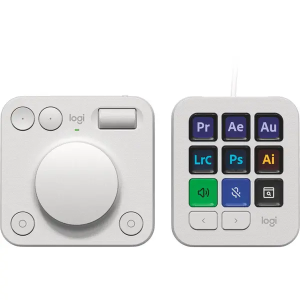 Logitech Tastatura Logitech MX Creative Console (920-012932), Gri Pal
