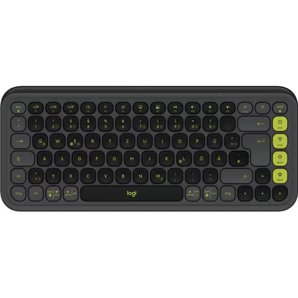 Logitech Tastatura Logitech Pop Icon Keys, Bluetooth, Layout US, Negru