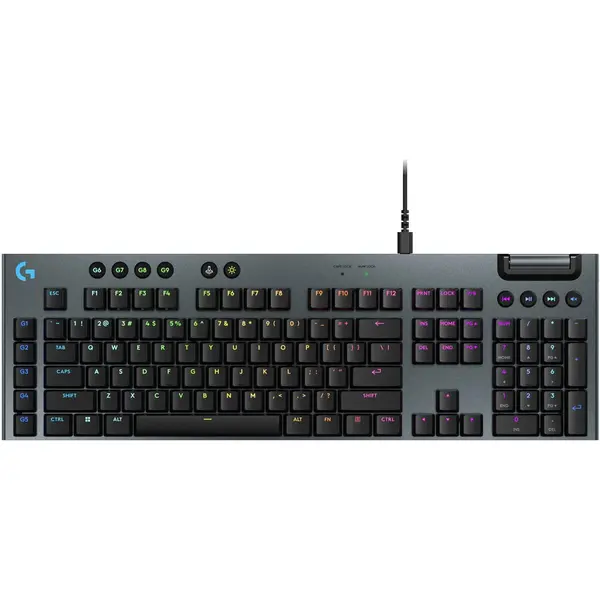 Logitech Tastatura Mecanica Gaming Logitech G915 X, USB, Tactile, Low Profile, Negru