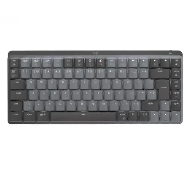 Logitech Tastatura mecanica Wireless Logitech MX Mini, USB, 1500 mAh, Gri