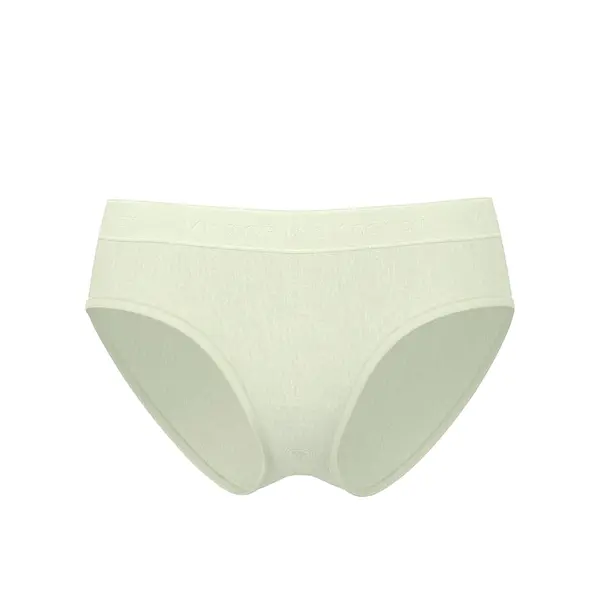 Logo cotton hiphugger panty - mint crush M