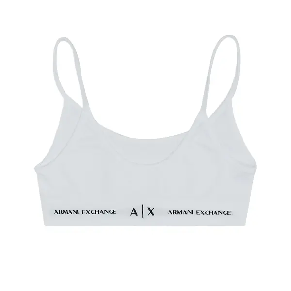 Logo lettering bralette white Xs, s