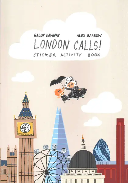 London Calls! Sticker Activity Book | Gabby Dawnay