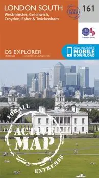 London South, Westminster, Greenwich, Croydon, Esher & Twickenham. September 2015 ed, Sheet Map/Ordnance Survey