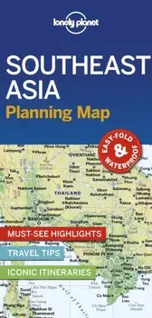 Lonely Planet Southeast Asia Planning Map, Sheet Map/***