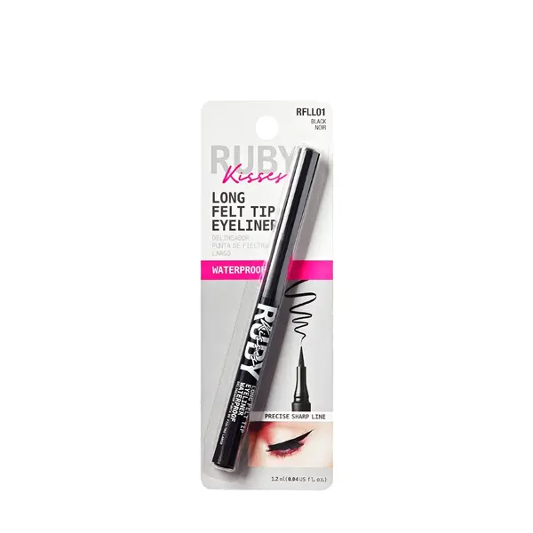 Long felt tip eyeliner black 1.20 ml