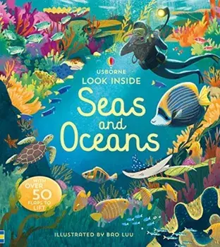 Look Inside Seas and Oceans, Board book/Megan Cullis
