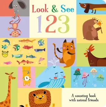 Look & See 123, Board book/Amber Lily