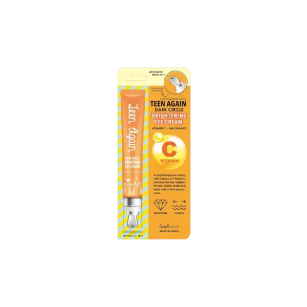 lookATME Teen Again Dark Circle Brightening Eye Cream Vitamin C + Niacinamide Cremă de ochi iluminatoare pentru cearcăne Volum 25 ml