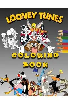 Loonèy Tunès Coloring Book: 60 High Quality Coloring Pages For Relaxation And Stress Relief, Size 8.5 x 11 Inches - My Book
