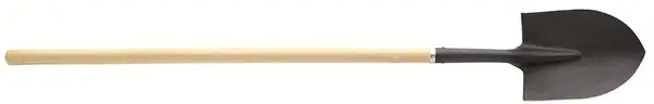 Lopată canadiană Herly – Cu mâner din lemn, 146 cm, 1,6 mm