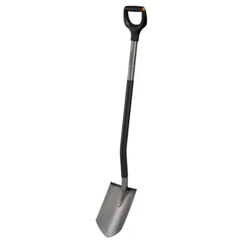 Lopata de gradina ergonomica Fiskars F1067511, 19.5 cm (Gri)
