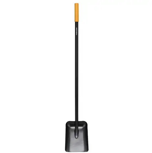 Lopata metalica maner tip inchIinch Fiskars Solid, 1460 mm (Portocaliu/Negru)