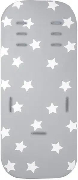 Lorelli Stroller Pad - Cosy Travel, Memory, Stars, Grey
