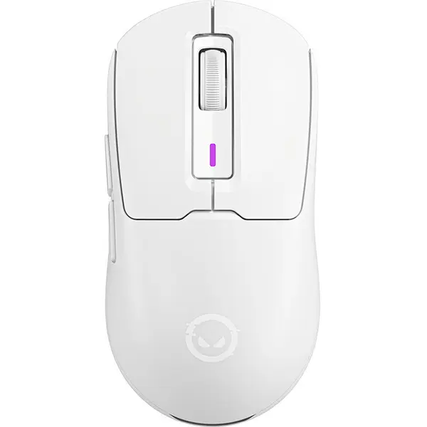 LORGAR Mouse gaming Lorgar MSA10W, RGB, 12000 DPI, Wireless, USB, Alb