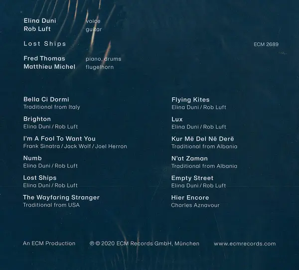 Lost Ships | Elina Duni, Rob Luft, Fred Thomas, Matthieu Michel