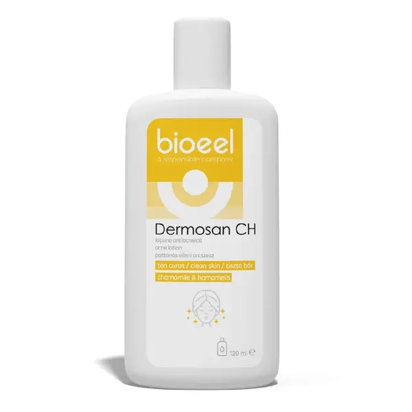 Lotiune antiacneica Dermosan CH, 120 ml, Bioeel