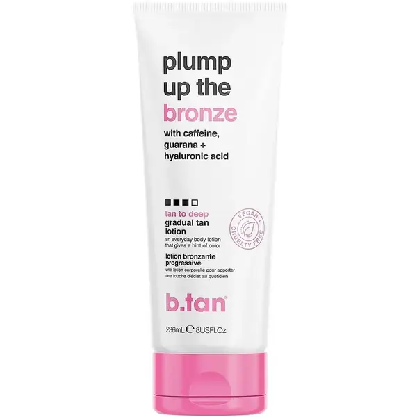 Lotiune autobronzanta Graduala Nuanta Universala Plump Up The Bronze, 236ml, B.Tan