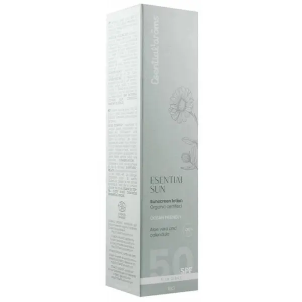 Lotiune Bio pentru Plaja, SPF 50, cu Aloe Vera si Galbenele, 100 ml, Esentialaroms