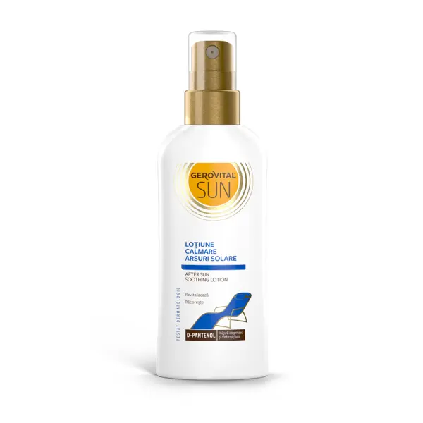 Lotiune calmare arsuri solare Sun, Gerovital , Farmec | 150 ml