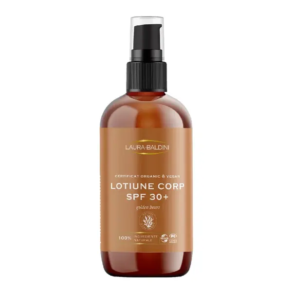 Lotiune corp SPF30+ GOLDEN HOURS, 200ml, Laura Baldini
