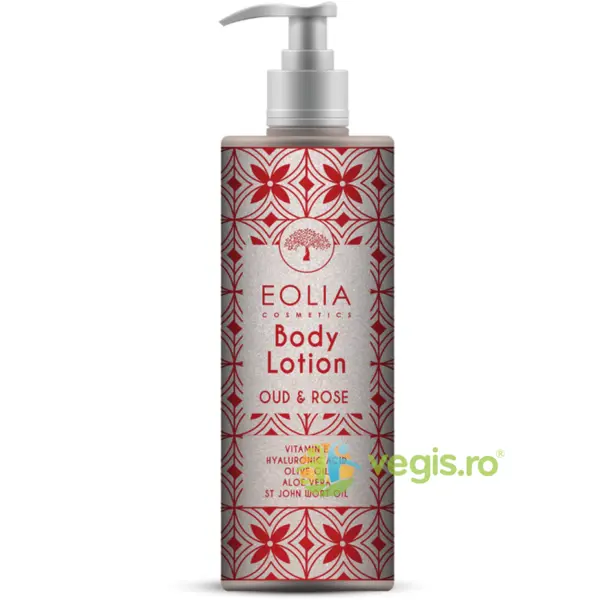 Lotiune de Corp cu Acid Hialuronic si Trandafir 250ml