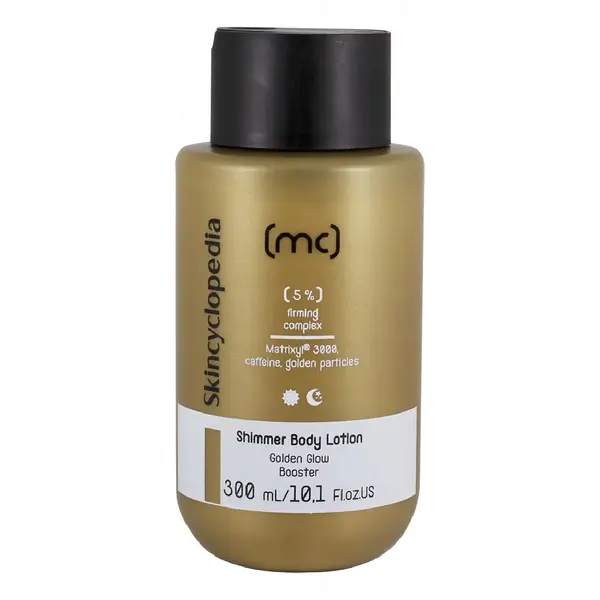 Lotiune de corp Shimmer 5% Complex de Fermitate, 300 ml, Skincyclopedia