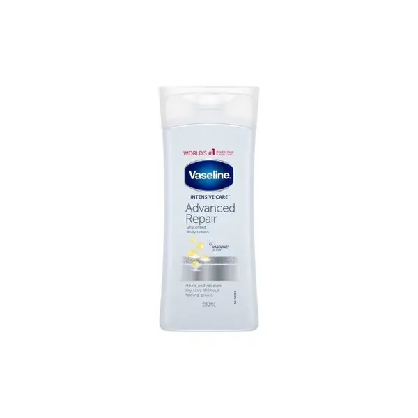 Lotiune de Corp, Vaseline, Advanced Repair, pentru Hidratare Intensiva si Revitalizarea Pielii, fara Parfum, 200ml