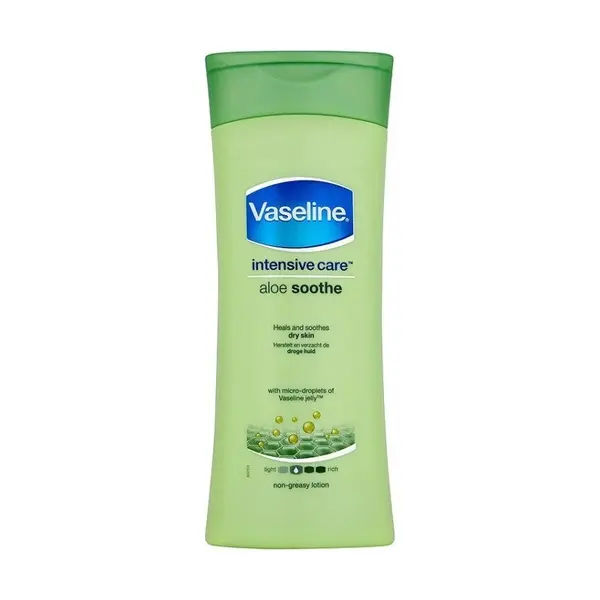 Lotiune de Corp, Vaseline, Aloe Soothe, cu Aloe Vera, Efect Hidratant si Calmant, 400ml