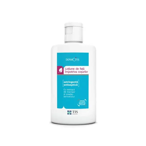 Lotiune de fata impotriva cosurilor DermoTis, 60 ml, Tis Farmaceutic