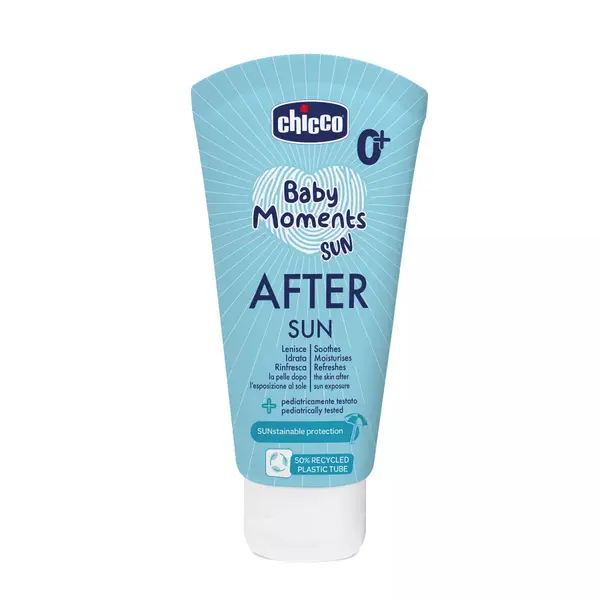 Lotiune dupa plaja Baby Moments 0 luni+, 150ml, Chicco
