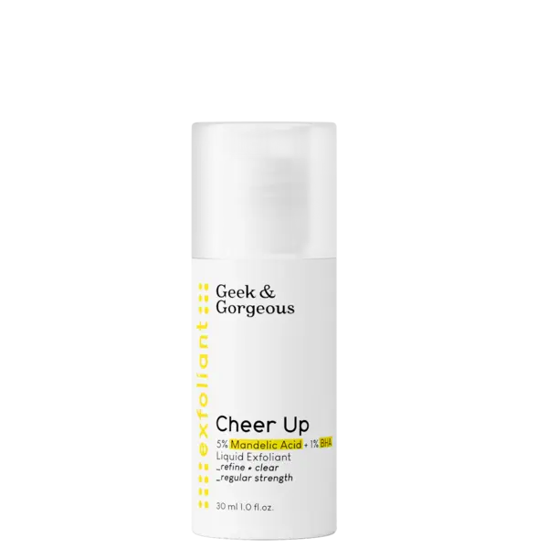 Lotiune exfolianta 6% acid mandelic BHA Cheer Up, 30ml, Geek&Gorgeous