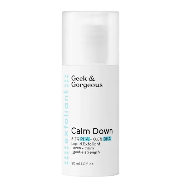 Lotiune exfolianta Calm Down, 30 ml, Geek & Gorgeous