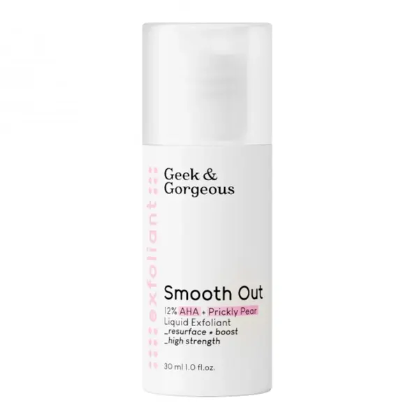 Lotiune exfolianta Smooth Out, 30 ml, Geek & Gorgeous