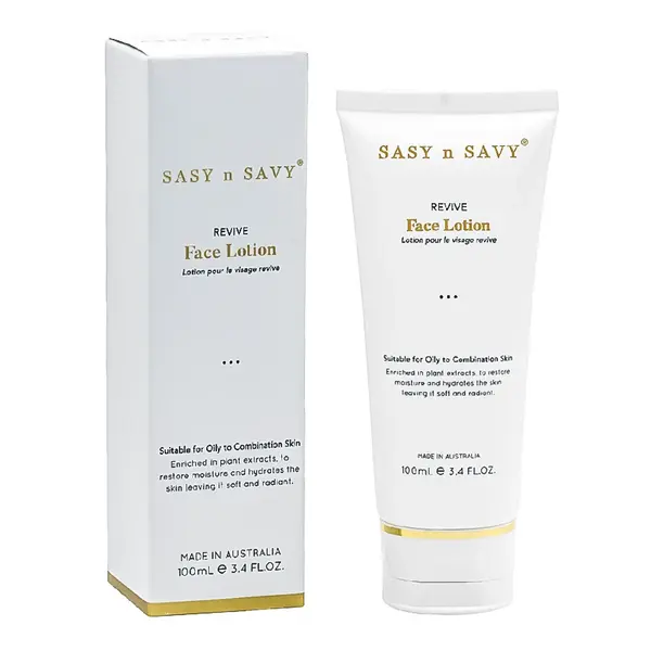 Lotiune faciala revitalizanta, 100ml, Sasy n Savy