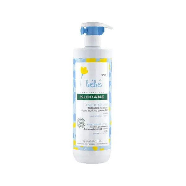 Lotiune hidratanta pentru corp, 750 ml, Klorane