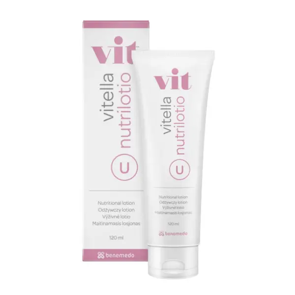 Lotiune nutritiva Vitella U Nutrilotio, 120 ml, Benemedo