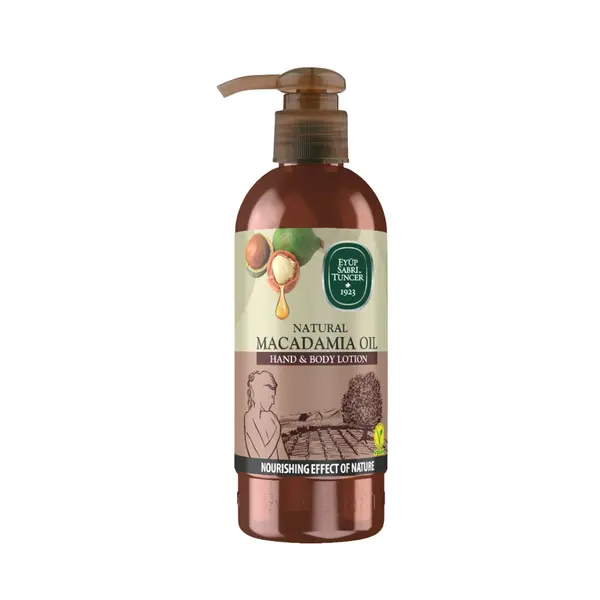 Lotiune pentru maini si corp cu ulei natural de macadamia, 250 ml, Eyup
