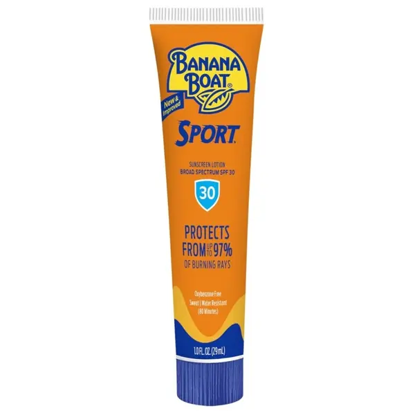 Lotiune Protectie Solara, Banana Boat, Sport Ultra Lotion, Rezistenta la Apa, Fara Parfum, SPF 30, 29ml