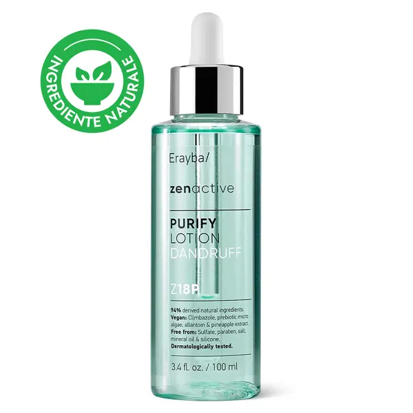 Loțiune Purifiantă pentru Scalp cu Mătreață Erayba Z18P Puri