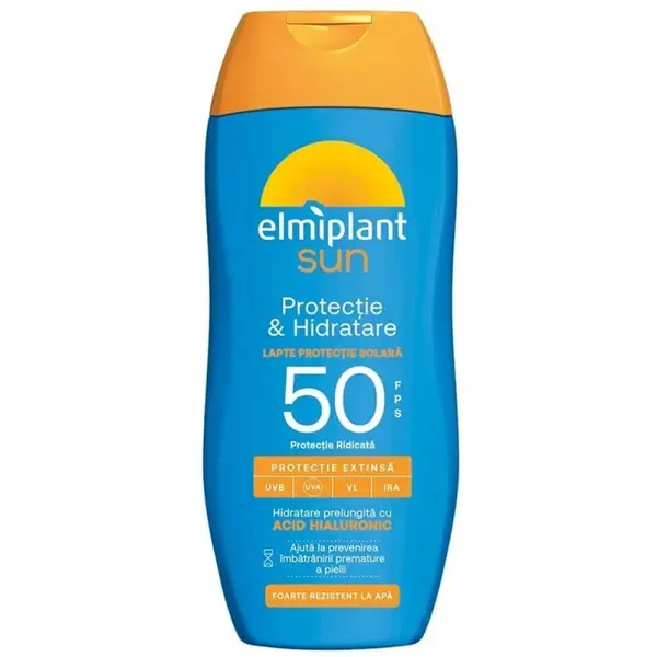Lotiune Spray cu Protectie Solara SPF 50 Sun, 200 ml, Elmiplant