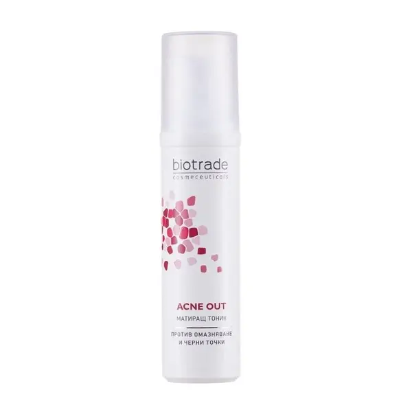Lotiune tonica matifianta Acne Out, 60ml, Biotrade