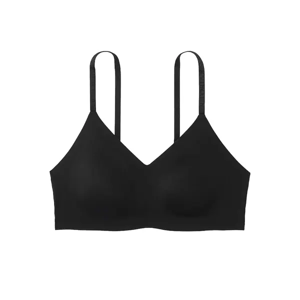 Lounge bra with thin padding - black Xs