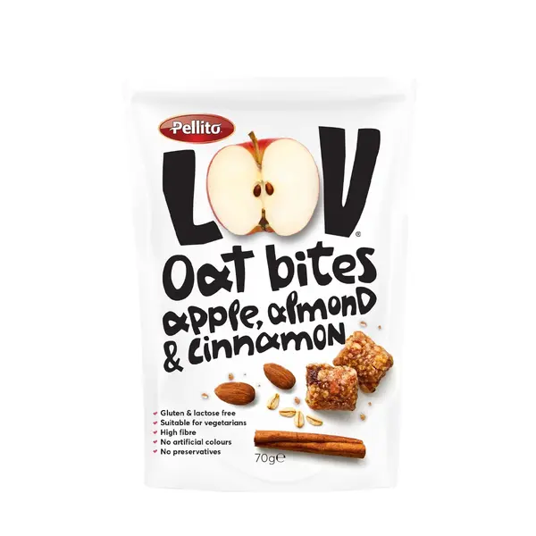 Lov oat bites apple almond & cinnamon 70 gr