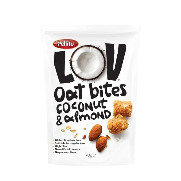 Lov oat bites coconut & almond 70 gr